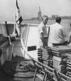 1953 - 1954  PawPaw in NYC Harbour, Statue of Liberty.jpg