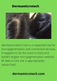 Scalp micropigmentation women