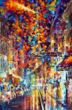 NIGHT IN PARIS 30x48 (75cm x 120cm)  oil painting on canvas