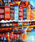 COPENHAGEN, DENMARK  oil painting on canvas