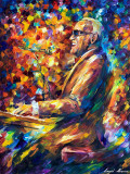 LEGENDARY RAY CHARLES  oil painting on canvas
