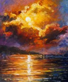 MAGNIFICENT CLOUDS  oil painting on canvas