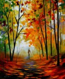 MELODY OF AUTUMN 40x54 (100cm x 135cm)  oil painting on canvas
