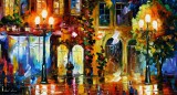 NIGHT DOORS  oil painting on canvas