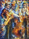 JAZZ IT UP  oil painting on canvas