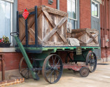 19th Century Railroad Mail Cart