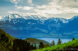 Lake Lucerne and Swiss Alps