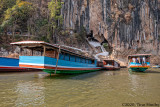 Pak Ou Caves with Boats