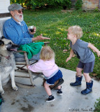 Busy Grandpa!