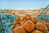 Oranges for sale on the Santa Justa Lift