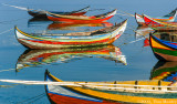 Painted Portuguese Fishing Boats