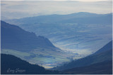 View from Manod Mawr towards Penmachno