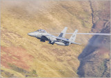 Mach loop. Low flying in Wales