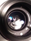 Mounting side of the lens