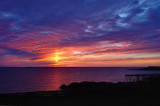 Sunset with Sun Pillar at Cape Bonavista<br>**WINNER**