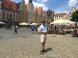 Jim enjoying Wroclaw