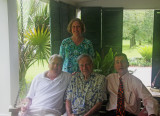 Elgin,  Katherine, Cary and Kevin on his 84th birthday