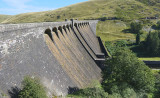 Claerwen Reservoir Dam.