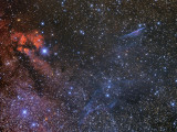 GUM 23 + NGC 2736  Herschels Bleistift