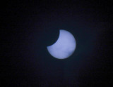 Partial eclipse, 25/10/2022