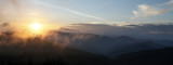 Sunset Viewed From Black Balsam Knob