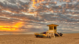 Gaurd house on the Las Olas Beach