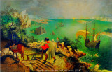 Paintings of Pieter Bruegel, the Elder (about 1525-1569) and the Younger (1564–1636)