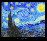 Photo album from years 1888-1890 of the paintings of Vincent Van Gogh (1853-1890).