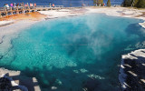 Yellowstone NP - Yellowstone Lake and visit of West Thum Basin, + Lake Yellowstone hotel