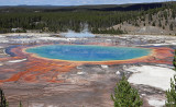Yellowstone National Park - The Grand Primatic Spring