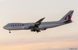 Boeing 747-8F Qatar Airways Cargo A7-BGB