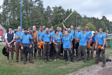 All the carvers at the start of the day