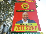 Johannesburg election poster