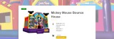 Mickey Mouse moonwalk rental