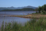 Glen Luss hills from Ring Point, Loch Lomond
