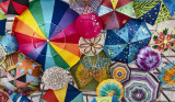 Hanging Umbrellas