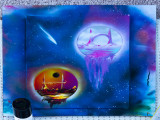 The Finished Spray Painting