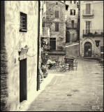 Piazza in Montone,  Italy