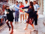 1984 champagne shower High St Oxford