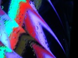 Glow sticks in a glass of water 3