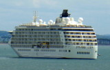 THE WORLD (52002 @ Southampton - leaving passing Ryde