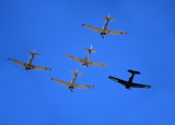 The Warbirds Flyover