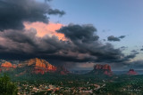 Sedona at sunset