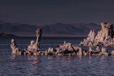 statue of tufas in Mono Lake
