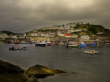 Stormy harbour