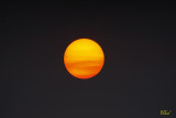 Coucher de soleil sous le smog - Sunset hidden by smog