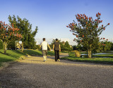 The walking trail