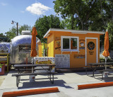 Lemonade, popcorn and hot dogs at the Tigers den, Smithville, TX