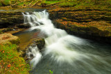 Unnamed falls near Pont Melin-fach.