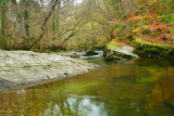 Unusually low water levels for late January.